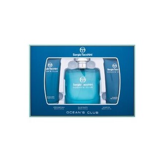 Sergio Tacchini Ocean's Club Gift set EDT 100 ml, shower gel 100 ml and After Shave Balsam 100 ml 100ml