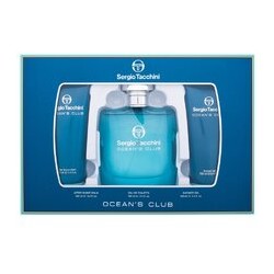 Sergio Tacchini Ocean's Club Gift set EDT 100 ml, shower gel 100 ml and After Shave Balsam 100 ml