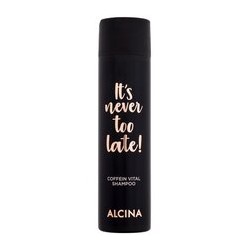 Alcina It´s Never Too Late! Coffein Vital Shampoo 250 ml