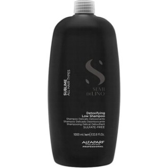 Alfaparf Milano Semi Di Lino Sublime Detoxifying Low Shampoo - Detoksikuojantis šampūnas, 250 ml