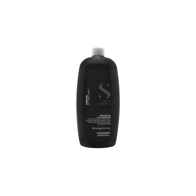 Alfaparf Milano Semi Di Lino Sublime Detoxifying Low Shampoo - Detoksikuojantis šampūnas, 250 ml