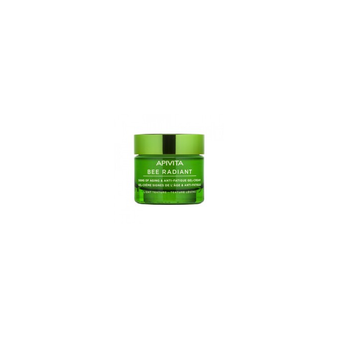 Apivita Bee Radiant Signs of Aging & Anti-Fatigue Gel-Cream - Lehký gelový krém proti stárnutí a na