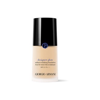 Armani Designer Glow Radiant Revitalizing Foundation SPF 15 - švytėjimo suteikiantis makiažo