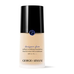 Armani Designer Glow Radiant Revitalizing Foundation SPF 15 - švytėjimo suteikiantis makiažo
