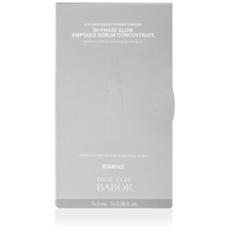 Babor Doctor Babor Glow Bi-Phase Ampoule Serum Concentrate - Ampulė papilkėjusiai ir pavargusiai