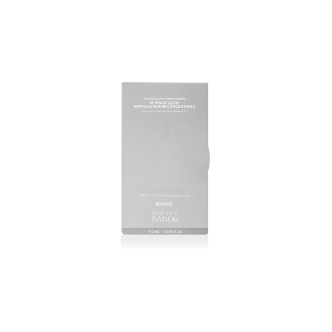 Babor Doctor Babor Glow Bi-Phase Ampoule Serum Concentrate - Ampulė papilkėjusiai ir pavargusiai