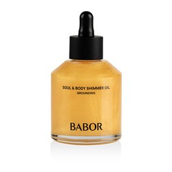 Babor Grounding Soul & Body Shimmer Oil - Blizgus kūno aliejus, 100 ml