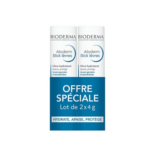 Bioderma Atoderm Set - Care set for dry and chapped lips