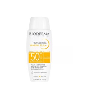 Bioderma Photoderm Mineral Fluide SPF50+ - Waterproof mineral suntan fluid for the face 75 ml