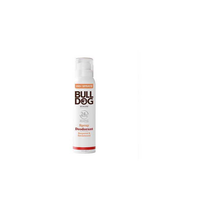 Bulldog Bergamot & Sandalwood Deodorant Spray - purškiamas dezodorantas, 125 ml