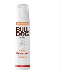 Bulldog Bergamot & Sandalwood Deodorant Spray - purškiamas dezodorantas, 125 ml