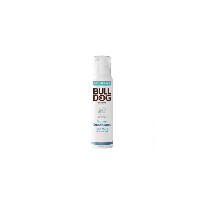 Bulldog Fresh Mint & Cedarwood Deodorant Spray - purškiamas dezodorantas, 125 ml