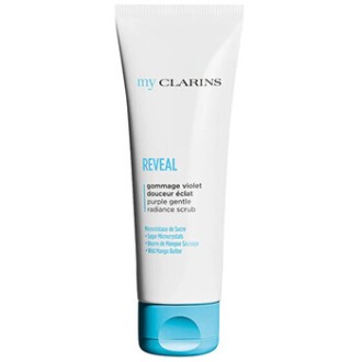 Clarins Reveal Purple Gentle Radiance Scrub - Švelnus odos šveitiklis, 50 ml