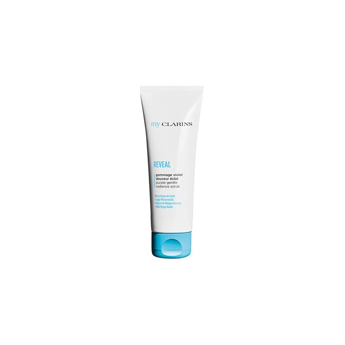 Clarins Reveal Purple Gentle Radiance Scrub - Švelnus odos šveitiklis, 50 ml