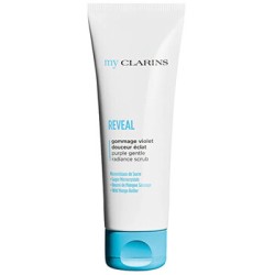 Clarins Reveal Purple Gentle Radiance Scrub - Švelnus odos šveitiklis, 50 ml