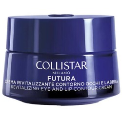 Collistar Futura Revitalizing Eye And Lip Contour Cream - atgaivinantis kremas akių sričiai ir