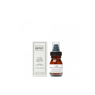 Depot No. 403 Pre-Shave & Softening Beard Oil Fresh Black Pepper 30ml