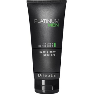 Dr Irena Eris Men Platinum Shower Refresher Hair And Body Wash Gel - dušo želė vyrams 200 ml