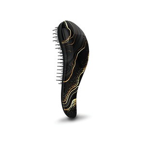 Dtangler Black DeLuxe - plaukų šepetys