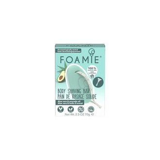 Foamie Aloe You Very Much Body Shaving Bar - Kietos skutimosi putos, 70 g
