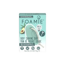 Foamie Aloe You Very Much Body Shaving Bar - Kietos skutimosi putos, 70 g