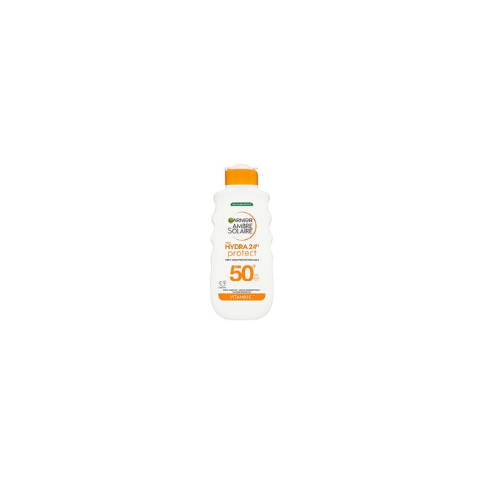 GARNIER Ambre Solaire Hydra 24h Protect Very High Protection Milk SPF 50 - Įdegio losjonas 175 ml