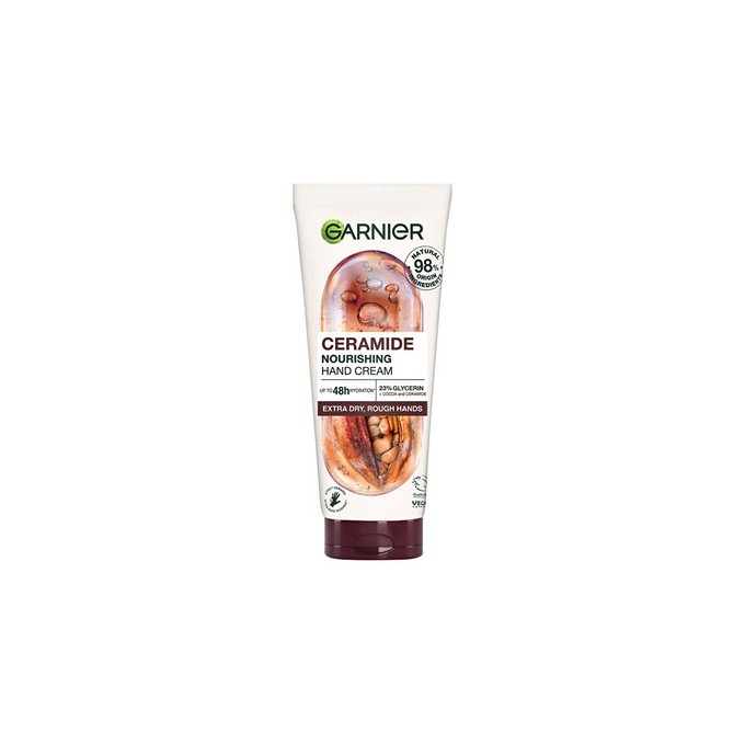 GARNIER Ceramide Nourishing Hand Cream - Maitinamasis rankų kremas, 75 ml