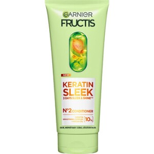 GARNIER Fructis Keratin Sleek Conditioner - Kondicionierius pro suché a krepaté vlasy 200 ml