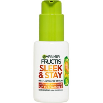 GARNIER Fructis Keratin Sleek Heat-Activated Serum - Sérum pro suché a krepaté vlasy 50ml
