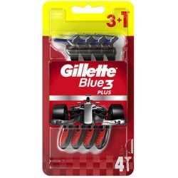 Gillette Gillette Blue3 Plus 3+1 ks - Jednorázová holítka