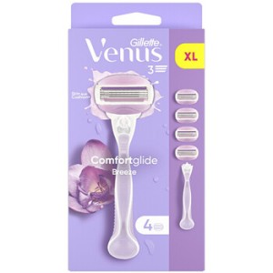 Gillette Venus Comfortglide Breeze - Skustuvas + 4 galvutės