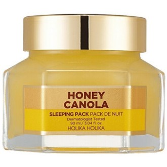 Holika Holika Canola Honey Sleeping Pack - Night face mask with honey and canola 90 ml