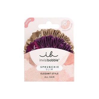 Invisibobble Sprunchie Slim The Snuggle is Real - Plaukų gumelės ( 2 vnt. 