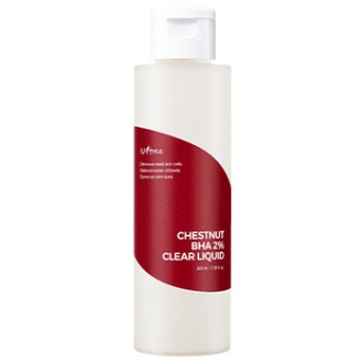Isntree Chestnut BHA 2% Clear Liquid - Šveičiamasis skystis mišriai ir riebiai odai, 100 ml