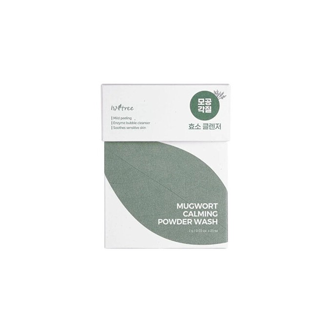 Isntree Mugwort Calming Powder Wash - Raminamoji valomoji pudra