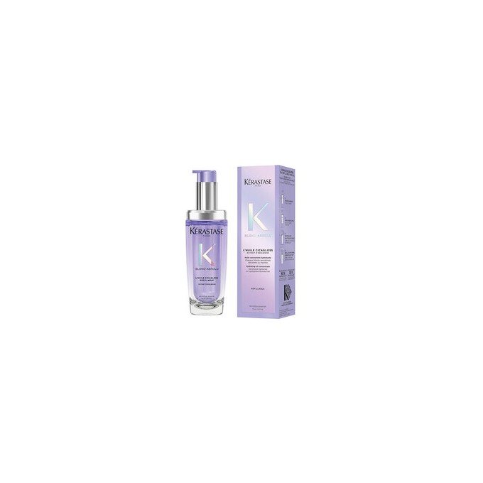 Kérastase Blond Absolu Cicagloss Hydrating Hair Oil - Drėkinamasis aliejus šviesiems plaukams, 75 ml