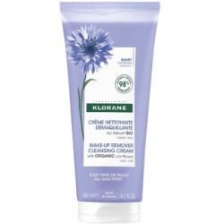 Klorane Make-Up Remover Cleansing Cream - Makiažo valiklis ir valomasis kremas, 200 ml