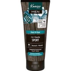 Kneipp Sport Shower Gel - kūno ir plaukų želė vyrams, 200 ml