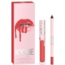 Kylie Cosmetics Matte Liquid Lipstick + Lip Liner Set - dekoratyvinės kosmetikos rinkinys 401