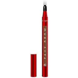 L´Oréal Infaillible Faux Brow - dvigubo šepetėlio galiuko antakių flomasteris, 1 ml Granite