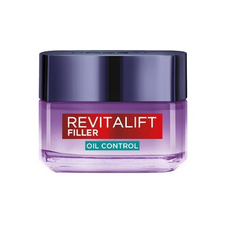 L´Oréal Revitalift Filler Oil Control Cream - veido kremas riebiai odai, 50 ml