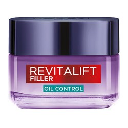 L´Oréal Revitalift Filler Oil Control Cream - veido kremas riebiai odai, 50 ml