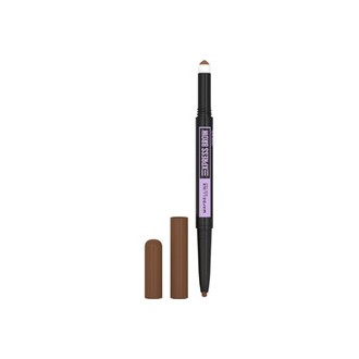 Maybelline Brow Satin Duo Brow Pencil & Filling Powder - Eyebrow Pencil 0.71 ml Black Brown