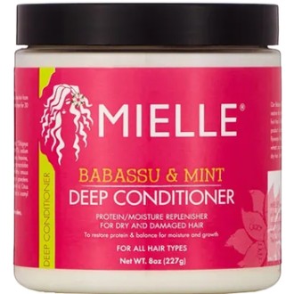 Mielle Babassu Oil & Mint Deep Conditioner - Giliai maitinantis kondicionierius, 227 g
