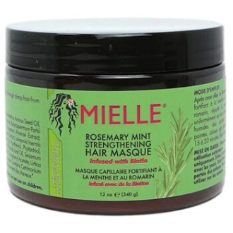 Mielle Rosemary Mint Strengthening Hair Masque - stiprinanti plaukų kaukė, 340 ml
