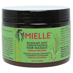 Mielle Rosemary Mint Strengthening Hair Masque - stiprinanti plaukų kaukė, 340 ml