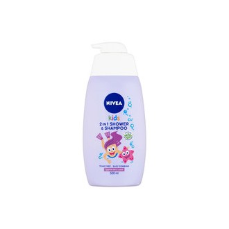 Nivea 2 in 1 Shower Shampoo - Baby shower gel and shampoo 2 in 1 with the aroma of forest fruits 500ml