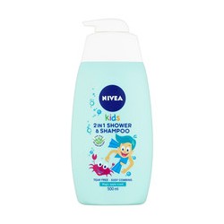 Nivea 2 in Shower & Shampoo - Baby shower gel and shampoo 2 in 1 with apple scent 500 ml