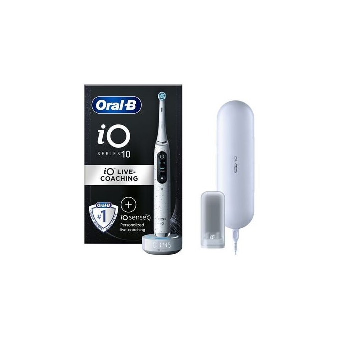 Oral B iO Series 10 ( Stardust White ) - Elektrický zubní kartáček