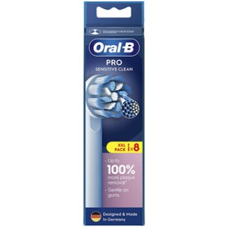 Oral B Sensitive EB60 - Keičiamos šepetėlių galvutės, 8 vnt.